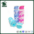 Food grade and heat resistant brosilicate glass bottle with water drop silicone sleeve